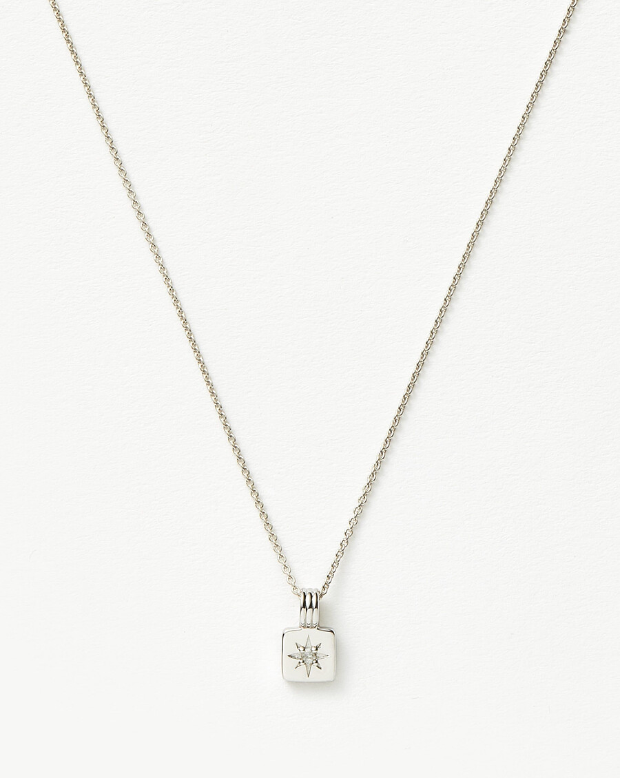 mini star ridge pendant necklace