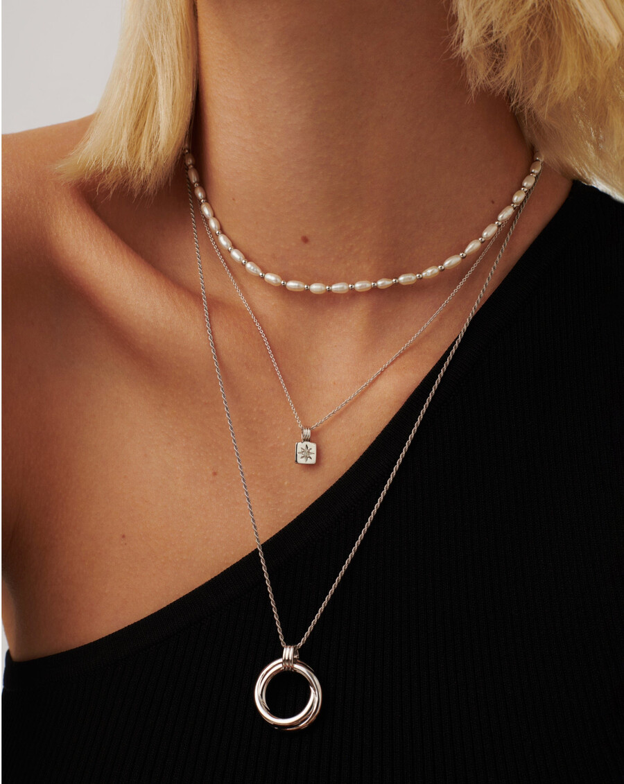 mini star ridge pendant necklace