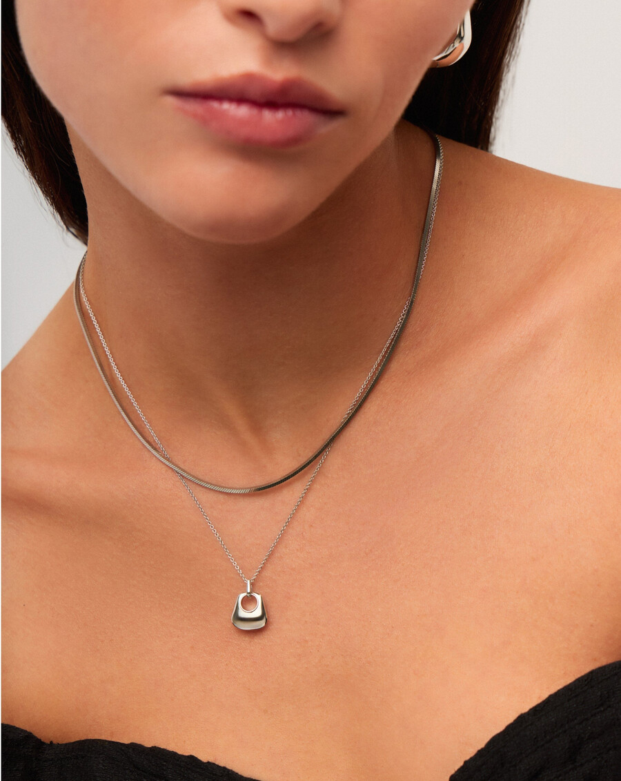 hera ridge mini pendant necklace